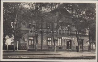 Győrszentiván, vasútállomás; Juhász József kiadása