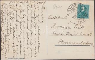 Győrszentiván, vasútállomás; Juhász József kiadása