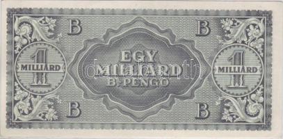 1946. 1000.000.000B.-pengő (zöld) T:I