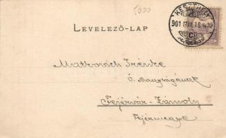 Balatongyörök, Meszesgyörök; Katolikus templom; Mérei Ignácz kiadása