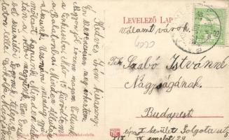 Balatonlelle, fürdőélet; Wollak József utódai kiadása