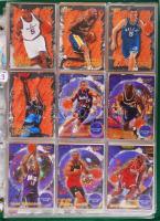 kb 350 darabos, szépen rendezett kosárlabda kártya gyűjtemény két berakóban, komplett sorozatokkal /...