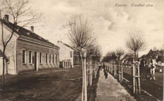 Csorna, Erzsébet utca; Berger testvérek kiadása