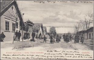 Gödöllő, Kossuth Lajos utca, Győry Vilmos emléktábla; Graf Éliás kiadása