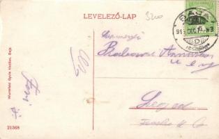 Baja, hajóállomás; Wurmfeld Gyula kiadása