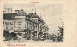 Szolnok, Városháza, Sebők Nándor divatáruháza