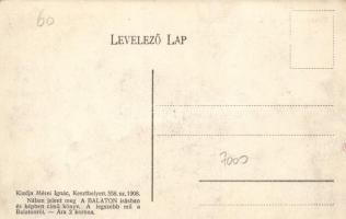 Balaton, Teknővájó cigányok; kiadja Mérei Ignác