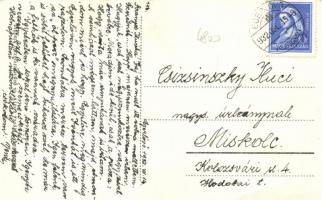 Egerlövő, szövetkezet, színház épület; Balázs Ferencz kiadása