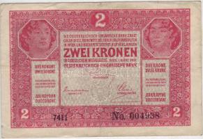 1917. 2K erősen lecsúszott sor- és sorozatszámmal T:II