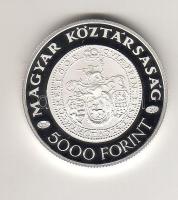 2005. 5000Ft "Bocskai István" Ag T:PP Csak 3000db! Kapszulában, tanúsítvánnyal + ismertető prospektussal