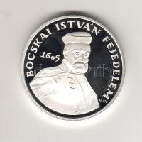2005. 5000Ft "Bocskai István" Ag T:PP Csak 3000db! Kapszulában, tanúsítvánnyal + ismertető...
