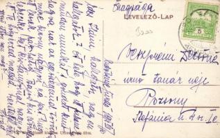 Erdőbénye-Gyógyfürdő, Alföldi lak és kóser vendéglő; Klein József kiadása