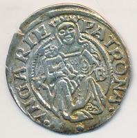 1534K-B Denár Ag I.Ferdinánd 15344 évszámmal, verőtő megugrás miatt T:2,2- Huszár 935., Unger II.:745.a