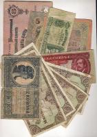 1793-tól modern időkig nagy hagyaték tétel, több mint 1100db bankjegy, egész világ, régi és új, sok ...