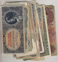 1793-tól modern időkig nagy hagyaték tétel, több mint 1100db bankjegy, egész világ, régi és új, sok ...