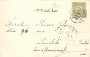 Zirc, Jófejű Lajos kiadása; floral