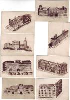 Nevezetes budapesti építmények 113 db kártya ismertető szöveggel