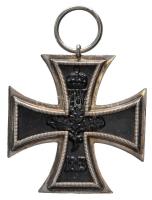 Német Birodalom / Poroszország 1914. Vaskereszt 2. osztály kitüntetés mellszalag nélkül T:1-,2 German Empire / Prussia 1914. Iron Cross II. class without ribbon C:AU,XF