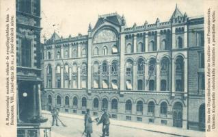 Budapest VIII. József utca 23.; a Magyarországi Munkások Rokkant- és Nyugdíjegyletének háza