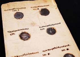 cca 1916 Tábori posta postazsák lezáró ólompecsét gyűjtemény 17 db / cca 1916 Military field-post ba...