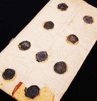 cca 1916 Tábori posta postazsák lezáró ólompecsét gyűjtemény 17 db / cca 1916 Military field-post ba...