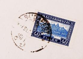 1927 Kóbor Tamás újságíró saját kézzel írt levele, lányának Kóbor Noémi írónak Svájcba. 4 beírt olda...