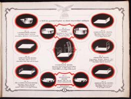 cca 1930 Fuchs S. és fia mérleg gyár képes katalógus. Sorszámozott 493 /3000. 16p. / 
cca 1930 Illus...