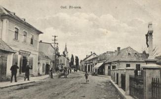 Ózd Fő utca, Bartha Kálmán üzlete (EB)