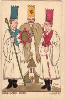 Betlehemes játék / Hungarian Christmas folklore s: Holló (fa)