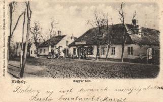 Kéthely, Magyar bolt, Keresztény Fogyasztási Szövetkezet (kis szakadás / small tear)