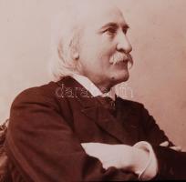 1899 Siposs Antal zongoraművész aláírt fotója Goszleth István műterméből 11x17 cm