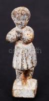 Etruszk? vas imádkozó kisfiú figura / Etrusc? iron figure 56mm