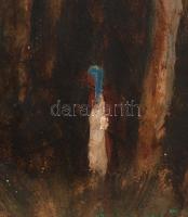 Balás Attila, Sipeki (1906-1976): Erdőben. Olaj, vászon, jelzett, festék lepattanásokkal, 50x60 cm