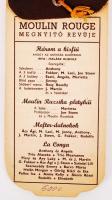 cca 1940 Moulin Rouge 24 oldalas képes műsorfüzet / 1940 Moulin Rouge, Budapest program booklet 24p