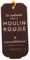 cca 1940 Moulin Rouge 24 oldalas képes műsorfüzet / 1940 Moulin Rouge, Budapest program booklet 24p