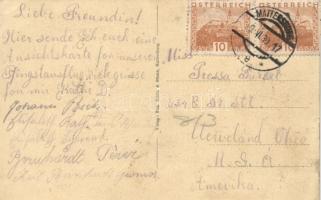 Fraknó, Forchtenstein; kastély / castle, autobus