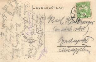 Budapest V. Katona Géza étterme, Váci utca 38. - őfelsége XIII. Alfonz spanyol király tiszteletére t...