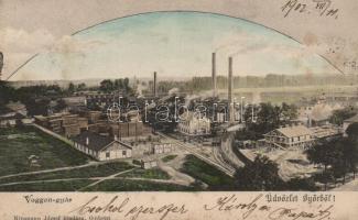 Győr, vagongyár; Nitsmann József kiadása (fl)