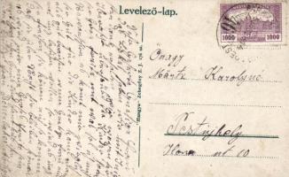 Zebegény, Ferenc József gyermektelep, vasút; Hangya kiadás