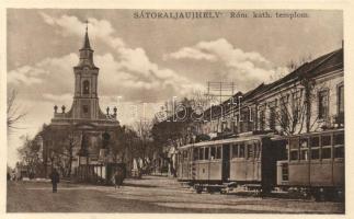 Sátoraljaújhely, Katolikus templom, kisvonat