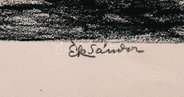 1958 Ék Sándor (1902-1975): Memento - 8 db aláírt lithográfia. A művész orosz nyelvű ajánlásával és ...