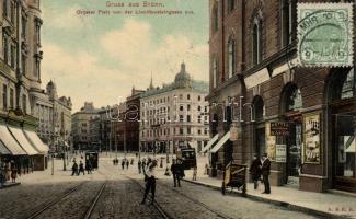 Brno, Brünn; Grosser Platz, Central Molkerei