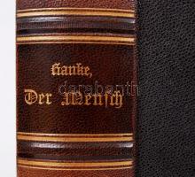 Johannes Hanke: Der Mensch I.-II. Leipzig, 1894. Bibliographisches Institut sok illusztrációval. szé...