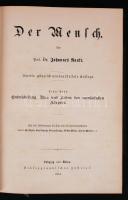 Johannes Hanke: Der Mensch I.-II. Leipzig, 1894. Bibliographisches Institut sok illusztrációval. szé...