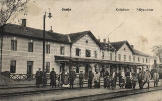 Sunja, Kolodvor / railway station (gluemark)