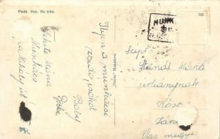 Kárpátaljai zsidó gombaárus, Munkács / Jewish mushroom vendor in Carpathian Ukraine, Judaica (Rb)