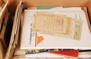 Óriási nyomtatvány tétel az 1800-as évektől, több száz okmány és nyomtatvány sok érdekességgel, juda...