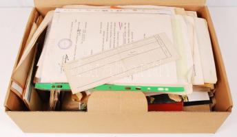 Óriási nyomtatvány tétel az 1800-as évektől, több száz okmány és nyomtatvány sok érdekességgel, juda...