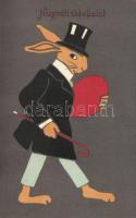 Easter, rabbit gentleman