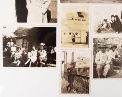cca 1932 A világutazó Bartha-Sulkowszky páros útján készített 7 db érdekes fotó. /
cca 1932 Photos m...